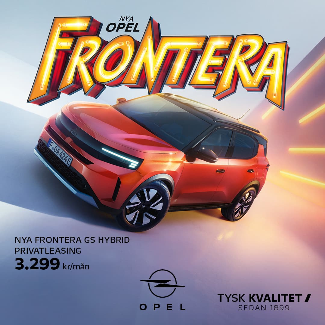 Privatleasa helt nya Frontera